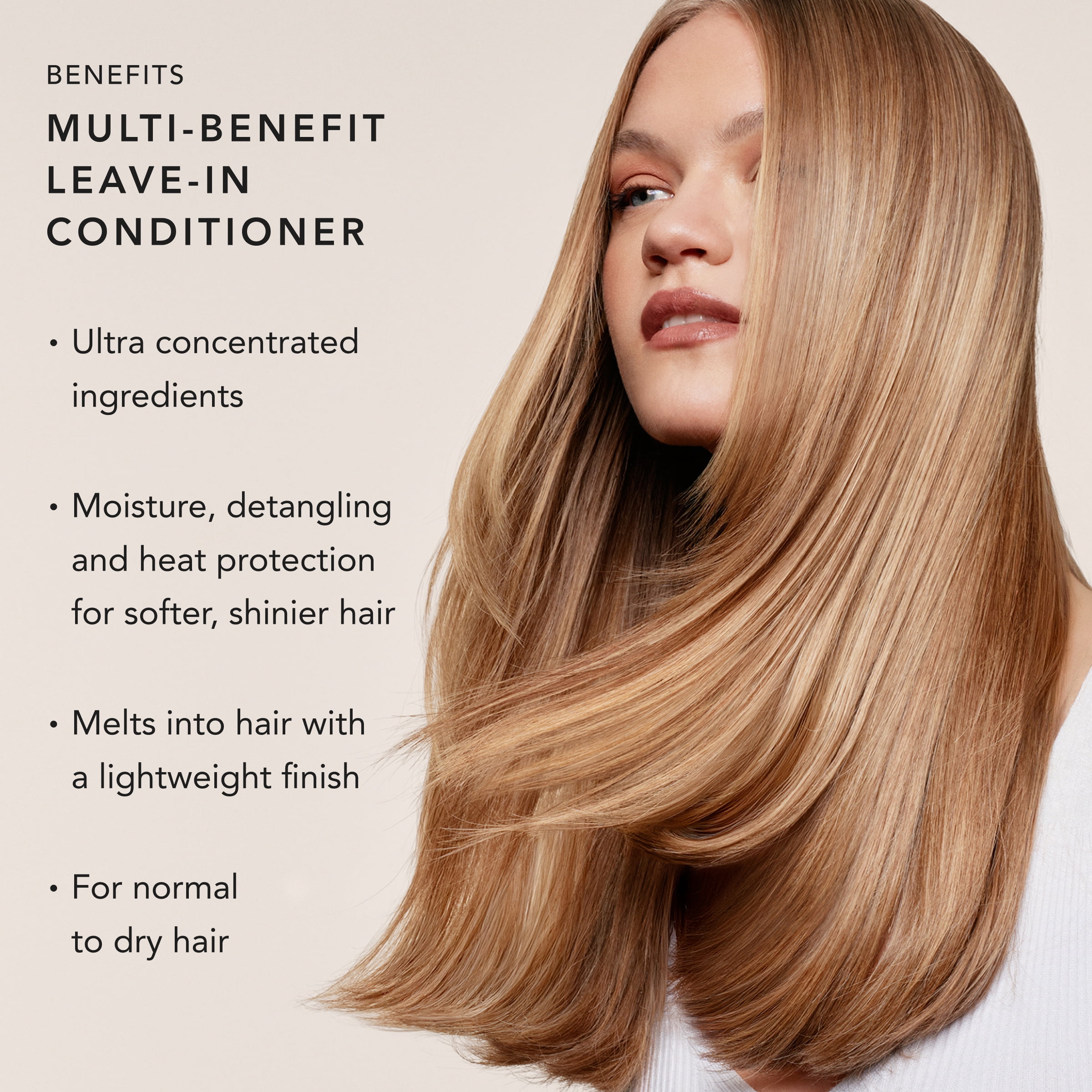 The Hair Edit Multi Benefit Leave-In Conditioner for Hydration, Detangling, and Heat Protection, 5.1 fl oz