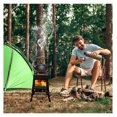 WANCQ Outdoor Wood Burning Tent Stove, Portable, for Cooking,Camping