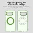thumbnail image 2 of For Google Pixel 9a 6.3" Case ,[Compatible with MagSafe] Cute Candy Color Drop Protection Slim Anti-Slip Shockproof Magnetic Phone Case,Green,For Google Pixel 9a, 2 of 7