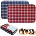thumbnail image 1 of Cage For Guinea Pigs 2 Pices Double Litire For Pigs Washable, Waterproof And Non-slip Urinal Cushion Rutilisable, Lining Of Ca, 1 of 5
