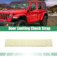 thumbnail image 2 of Unique Bargains 2 Pcs Car Door Limiting Check Strap Door Strap Replacement for Jeep Wrangler YJ White, 2 of 7