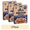 (3 pack) Quaker Protein Granola Oats Chocolate & Almonds, 18 oz Single Pack