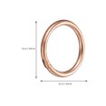 thumbnail image 2 of 10Pcs Nose Ring Hoops Decorative Nose Rings Stainless Steel Nose Hoops Nose Rings for Women, 2 of 8