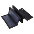 thumbnail image 2 of Panel solar portátil 10W 5V Cargadores de energía para actividades al aire libre (negro), 2 of 9