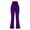 Purple, variant on GTEYOIJN Yoga Dress Pants Women Athleisure Leggings Machine Washable Pants Fleece Lined Leggings Women with Pockets High Waist Yoga Pants Winter Warm Thick Leggings