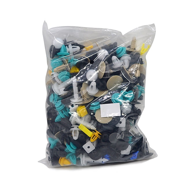 500 Uds. Clips universales para parachoques de vehículos mixtos retenedor remache puerta