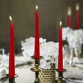 thumbnail image 5 of BOLSIUS 20 Red Taper Candles - 10 Inch Unscented, Dripless Dinner Candle- Premium European Quality - Paraffin Wax with Cotton Wicks Smokeless, Gift, Holiday, Home Decor Candlesticks 7.5 Hour Burn Time, 5 of 5