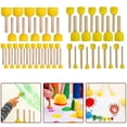 thumbnail image 5 of BUYISI Brosses Rondes de Haute Qualité 20/30 Pcs pour Enfants - Ensemble Polyvalent de 20 Pcs, 5 of 5