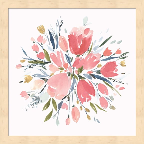 Softhearted II by Isabelle Z, Framed Wall Art, 13.25W x 13.25H