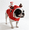 C8, variant on Santa Snowman Rider Dog Christmas Outfit, Fleece Pet Clothing for Holiday Photo Props