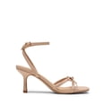 thumbnail image 2 of DREAM PAIRS Women's Bow Heels -Kitten Heels for Women, Square Toe Strappy Heeled Sandals, Elegant Wedding & Bridal Bownots Sandals for Formal & Special Occasions, 2 of 5