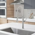 thumbnail image 4 of American Standard Studio S Semi Professional Pull-Down Kitchen Faucet with Spring Spout in Stainless Steel, 4 of 8
