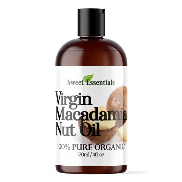 Aceite Sweet Essentials de nuez de macadamia, 120 ml, 100% orgánico, Italia