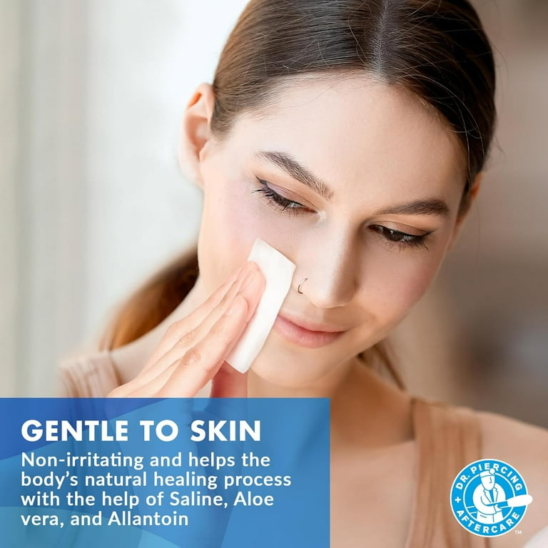 Piercing Aftercare Wipes – Piercing Aftercare Saline