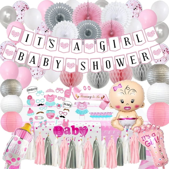 Baby Shower Decorations for Girl kit Baby Girl Kit