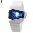 thumbnail image 3 of UDIYO Cool Men\'s Oversized Design Light Digital Sports Plan Shaped Dial Wrist Watch, 3 of 7