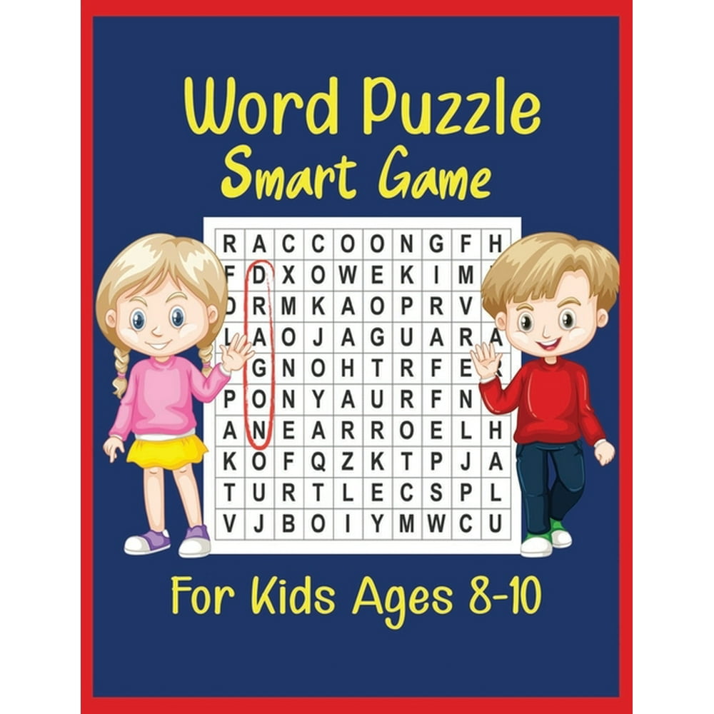 Word Puzzle Smart Game for Kids Ages 810 Practice Spelling, Learn