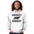 thumbnail image 5 of Unicorns Hoodies Sweat Shirts Sweatshirts Hangry Hungry Hippos Save Chubby, 5 of 6
