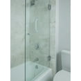 thumbnail image 4 of Drive Medical Easy Installation Wall Mount Bathtub Grab Bar, White, 12 in, 4 of 8