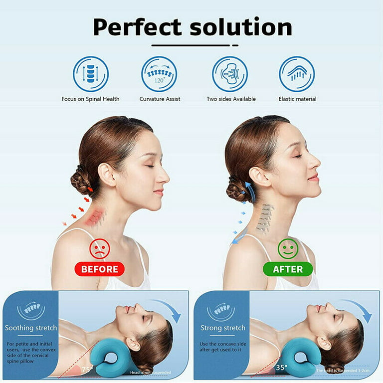 gluttony Neck Traction Pillow Rest Cloud Cushion Support Neck
