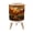 Color 1, variant on Small Trash Can with Lid Boho Western Cowboy Southwestern Country Mandala Patterns 1.8 Gallon Dog Proof Trash Can Round Garbage Can Waste Bin Wastebasket for Bathroom Bedroom Living Room