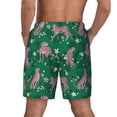 thumbnail image 4 of Goofa Tropical Leopard Printed Men's Swim Trunks Board Shorts Quick Dry Mens Swimming Trunks with Compression Liner,Breathable Fit Hawaii Beach Shorts-Medium, 4 of 9
