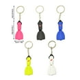thumbnail image 4 of Key Chain Mini Diving Fins Design Personalized Sea Theme Kayak Sailing Hanging Pendants Gift Key Ring Holder Backpack Tag Purse Blue, 4 of 6