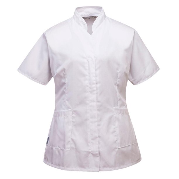 Portwest - Túnica de Trabajo Premier para Mujer (Blanco)