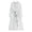 Clear, variant on Long Hooded Trench Raincoat for Women, Waist Drawstring with Pockets, Full Length Waterproof Windproof EVA Jacket, 1 Piece, M-XL
