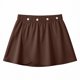 thumbnail image 4 of Tops para Usar con Faldas Correa Ajustable Media Falda Capa Cortina de Pedo Falso Doblado Casual Mujeres Moda Inferior, 4 of 5