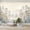 Color 3, variant on Wallpaper Minimalist Woodland Scene Muted Earth Tones Tall Trees Peel and Stick Wall Murals 69"H x 96"W Removable PVC Wall Paper Self-Adhesive Wall Paintings Art Decor for Bedroom Living Room
