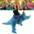 thumbnail image 1 of Disfraz de Dinosaurio Inflable Halloween Cosplay Fiesta de Vestuario Triángulo Traje de Muñecas para Fiestas de Festivales, 1 of 7
