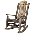 thumbnail image 5 of Rocking Chair Modern Wood Rocker Comfortable Ergonomic Design Indoor Outdoor Use, 5 of 5