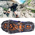thumbnail image 3 of Couvre-chaussures de Ski Élastique, Crampons Anti-Rouille, pour Randonnée Escalade Bleu, 3 of 8