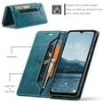 thumbnail image 3 of Wallet Case for Samsung Galaxy A13 5G [Not for A13 4G],Magnetic Protect PU Leather Flip Case with Card Holders RFID Blocking Kickstand Shockproof Protection Case for Samsung Galaxy A13 5G (Teal), 3 of 18