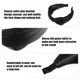 thumbnail image 3 of pieza de diadema de seda anudada, diadema de moda para mujer antideslizante, negro, 3 of 7