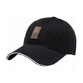 thumbnail image 1 of Gorra De Béisbol Cómoda Para Deportes Al Aire Libre Negro, 1 of 4