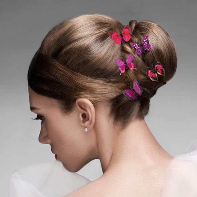 FENGGUIQU 10 Pcs Hair Barrettes For Ladies Hair Accessory Assorted Color For Women