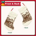 thumbnail image 2 of Lsque Train Pattern 18 Inch Christmas Stockings, Festive Holiday Stocking for Christmas Decorations Holiday Decor, 2 of 8