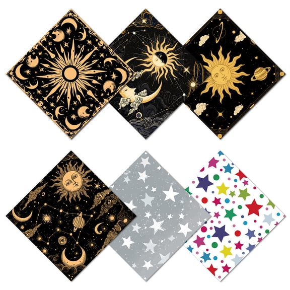 6 Pcs Sun Moon Glasses Cleaning Cloth Microfiber Cloth Soft Multicolor Cleaner Sunglasses Reusable Thicken Wipes ClothesDIY