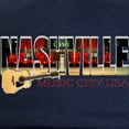 thumbnail image 2 of CafePress - Nashville Music City USA - Adjustable 100% Brushed Unisex Casual Cotton Baseball Cap, Beige, 1, 2 of 2