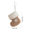 thumbnail image 3 of Zmeidao 2Pcs Mini Christmas Stockings Bulk, Plush Christmas Stockings Candy Xmas Hanging Stockings for Christmas Tree Ornament Decorations Gift Holder 4", 3 of 6