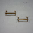 thumbnail image 1 of Denver 2-Piece 33-Inch Industrial Farmhouse Wall Shelf Rack Bundle, 1 of 2