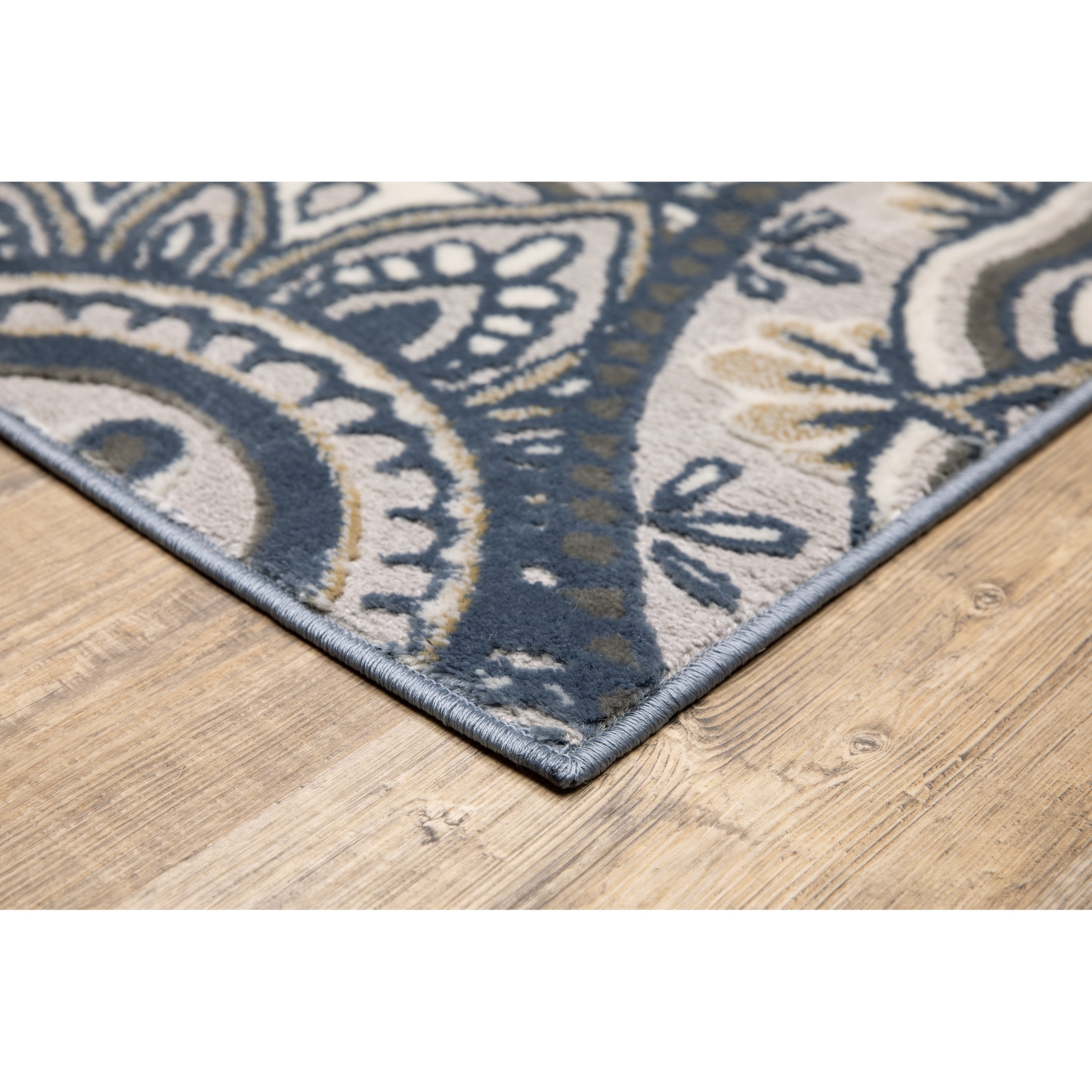 Mainstays 5' x7' Gray Medallions Area Rug