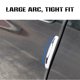 thumbnail image 5 of Riwesomey 4 unids/pack, tira anticolisión para coche, Protector de puerta de coche, pegatina antiarañazos, borde de puerta, moldura de estilismo Ventana automotriz blanco, 5 of 6