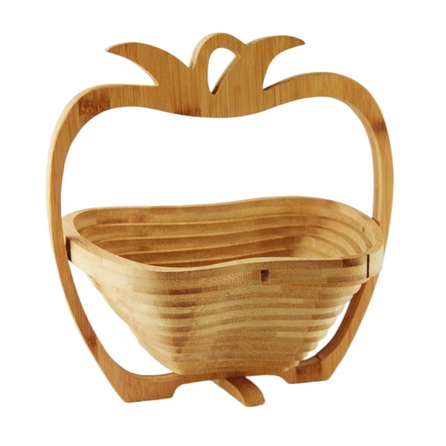 plegable, bandeja de almacenamiento de aperitivos multifunción, vajilla de boda para fiestas, frutero para sala de estar, hogar, mesa Macarena Canasta de frutas