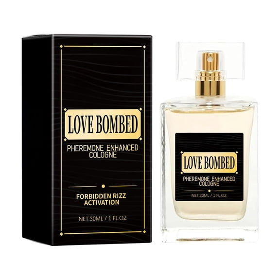 Alvantor Love Bombed Men's Pheromone Cologne 1 Fl. Oz - Irresistible Scent