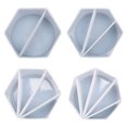 thumbnail image 2 of Tazas Para Mezclar Copa dividida de resina epoxi de silicona para hacer arte con fluidos de vertido de pintura (4 piezas) Ndcxsfigh Libre de BPA, 2 of 4