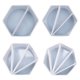 thumbnail image 3 of Copa dividida de resina epoxi de silicona para hacer arte con fluidos de vertido de pintura (4 piezas) JShteea Libre de BPA, 3 of 7