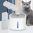 thumbnail image 2 of 10PCS Cat Water Fountain Filter Pet Water Fountain Replacement Filter Elements Water Dispenser Activated Carbon Filters, 2 of 6